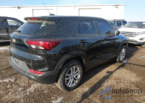 2021 Chevrolet Trailblazer Fwd Ls z USA, uszkodzony, nr VIN KL79MMS2XMB181911